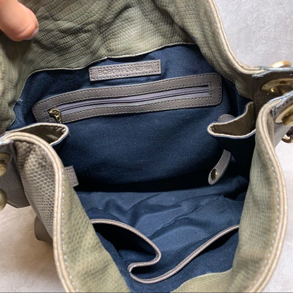 BCBGMaxAzria leather embossed hobo bag purse - Picture 13 of 16
